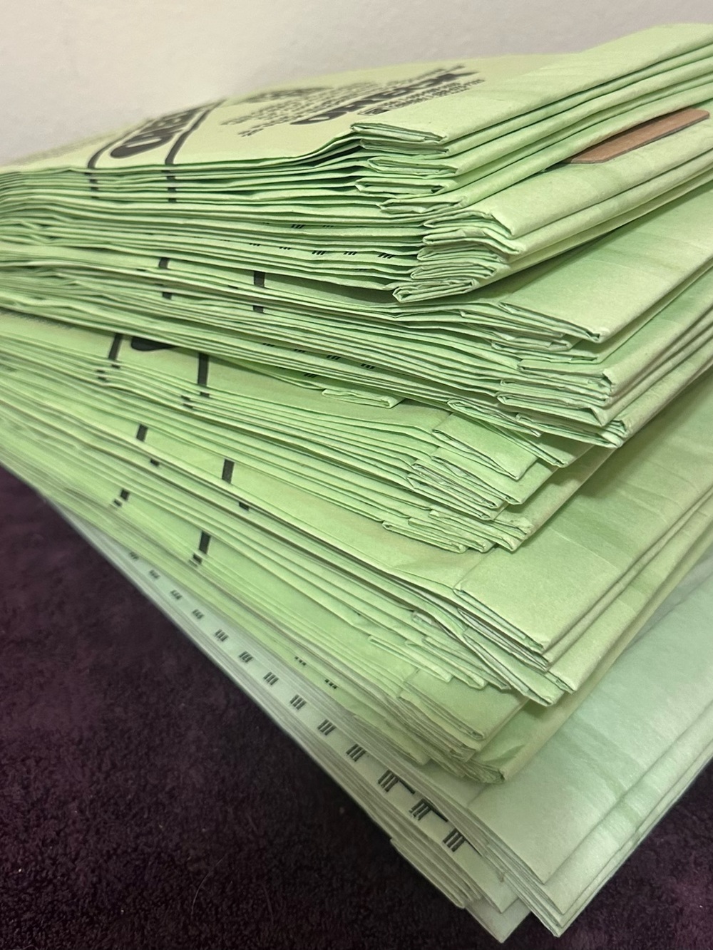 Lot of 25 Oreck XL Vacuum Cleaner Bags 
Hypo-Allergenic Filtering System NEW
